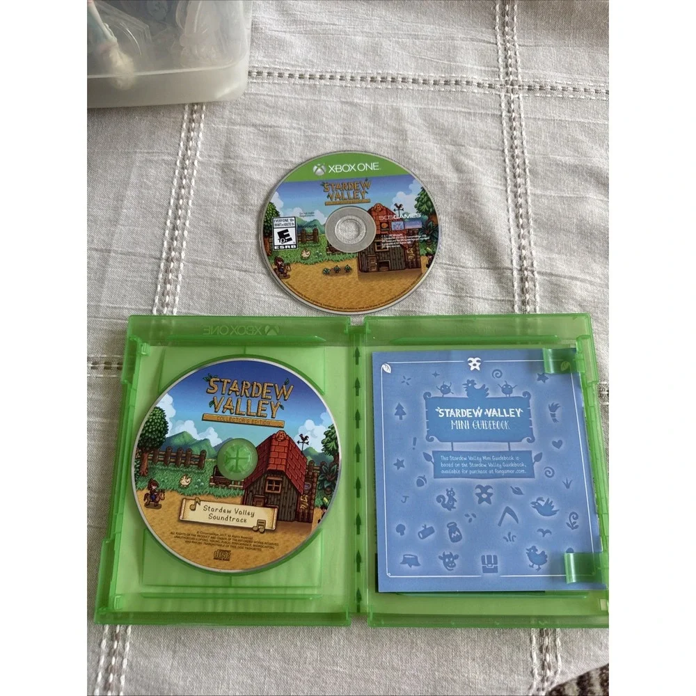 Stardew Valley Collector's Edition Microsoft Xbox One LN PERFECT disc complete-!